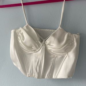 Zara corset top